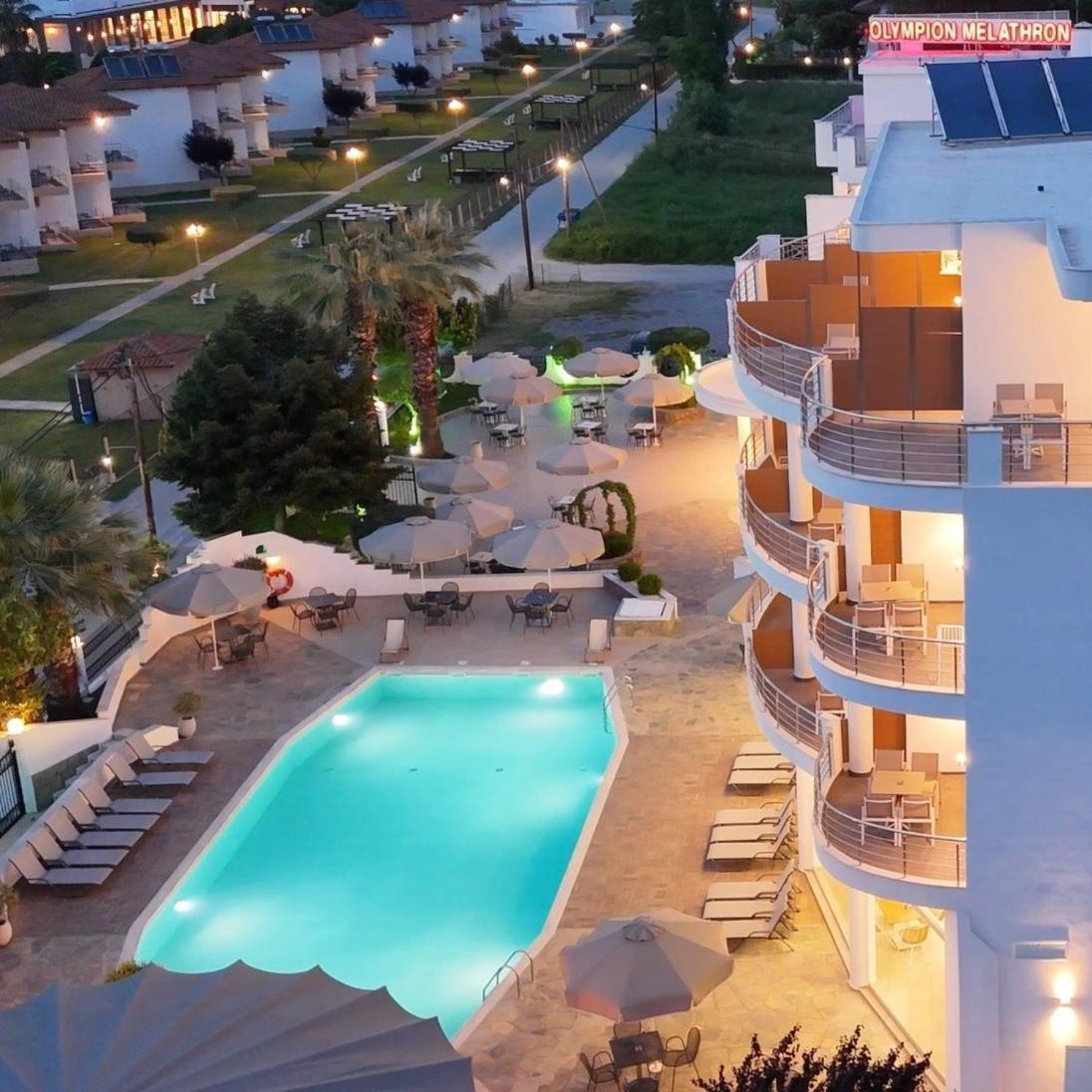 Hotel Olympion Melathron Platamonas Exteriér fotografie