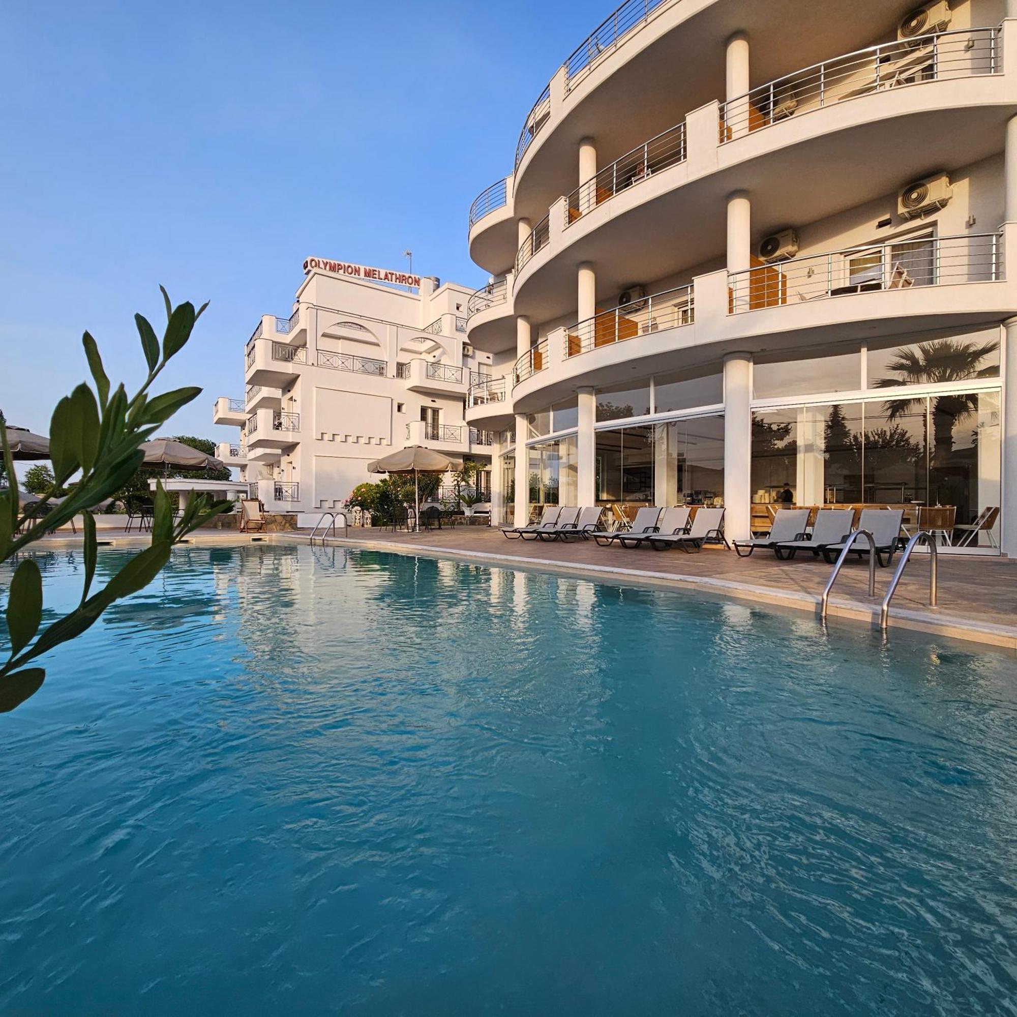 Hotel Olympion Melathron Platamonas Exteriér fotografie