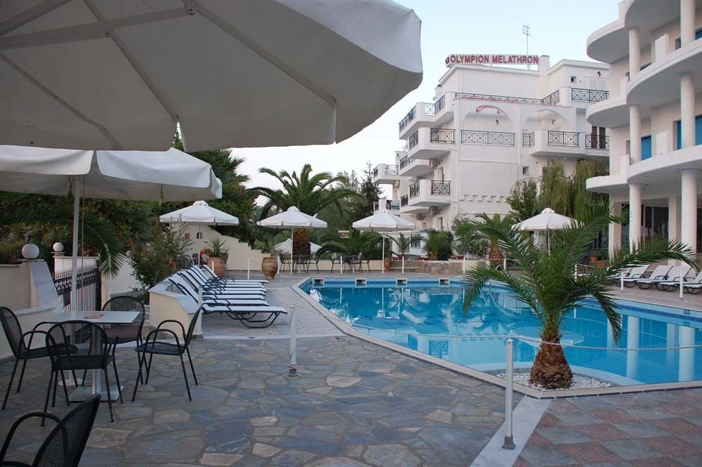 Hotel Olympion Melathron Platamonas Exteriér fotografie